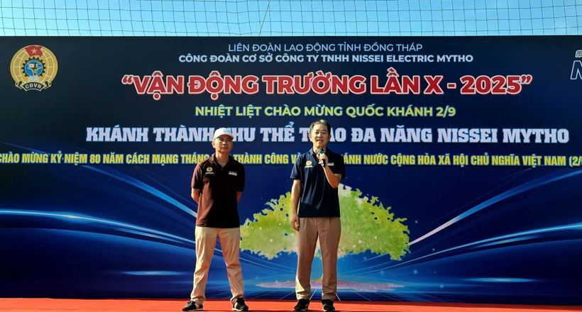 Không gian thể thao đa năng cho công nhân, người lao động tại Đồng Tháp