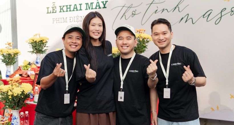 Phim điện ảnh Thơ Tình Gởi Ma Sơ của Thanh Hằng, Đoàn Thiên Ân, Thanh Sơn khai máy