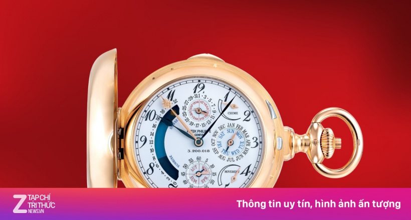Bộ sưu tập đồng hồ 10 triệu USD của Patek Philippe