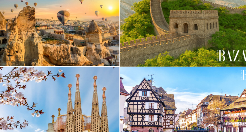 Top 12 điểm đến du lịch 2025: Quốc gia nổi tiếng với cảnh quan, di sản & ẩm thực