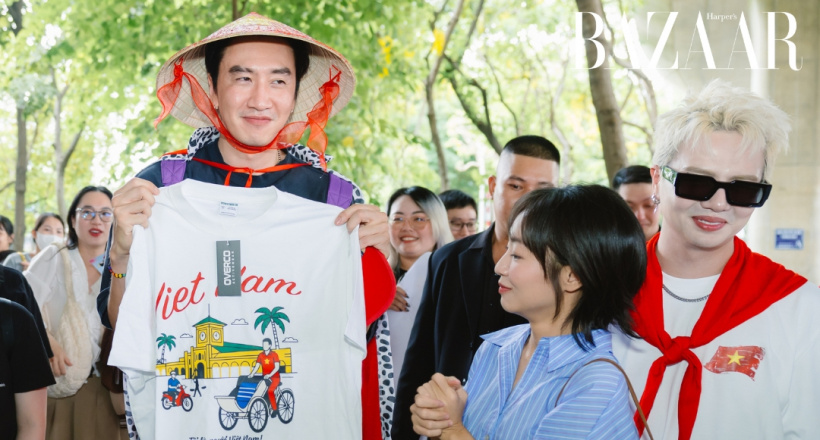 Lee Kwang Soo chiều lòng fan khi quảng bá phim Tay Anh Giữ Một Vì Sao tại Việt Nam