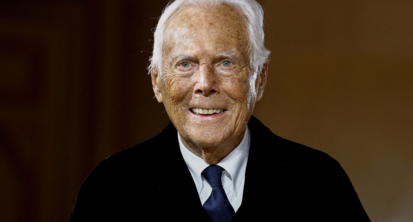 'Ông vua' thời trang Italy Giorgio Armani qua đời