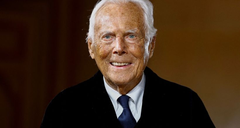 'Ông vua' thời trang Italy Giorgio Armani qua đời