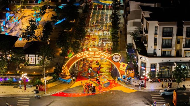 Thành phố Thiên niên kỷ T&T City Millennia bừng sáng trước đại nhạc hội