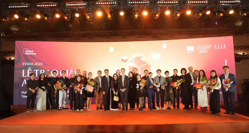 GIẢI THƯỞNG THIẾT KẾ BỀN VỮNG EU-VIỆT NAM 2025 VINH DANH CÁC NHÀ THIẾT KẾ XUẤT SẮC CỦA VIỆT NAM  TRONG LĨNH VỰC THIẾT KẾ XANH & BỀN VỮNG