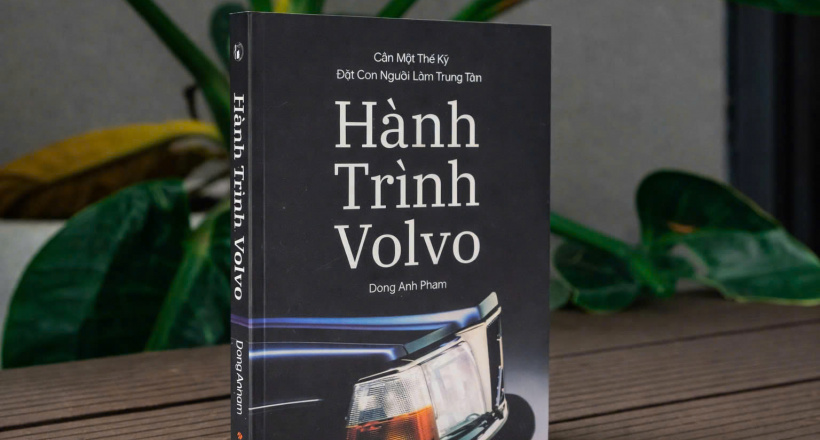 Volvo sử dụng sách của tác giả Việt làm quà tặng thương hiệu