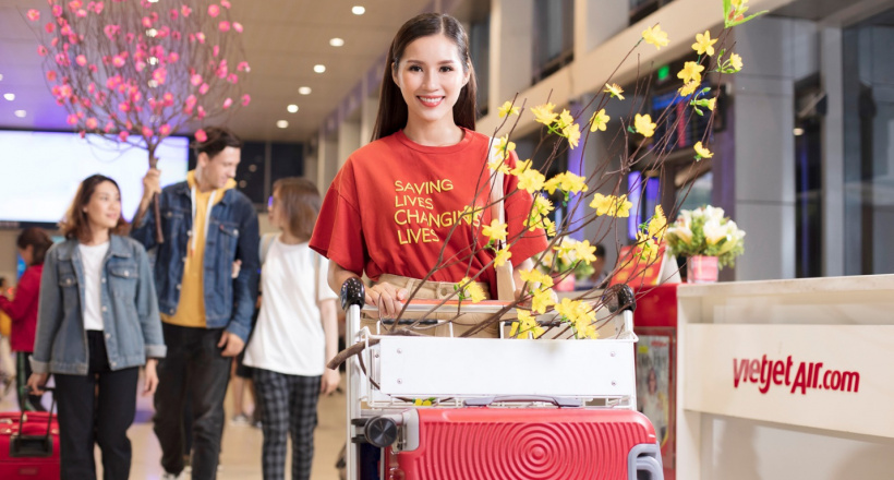 Vietjet Air tung ưu đãi – bay Deluxe “chill” Tết thả ga