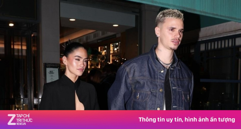 Hai con của David Beckham hẹn hò đôi