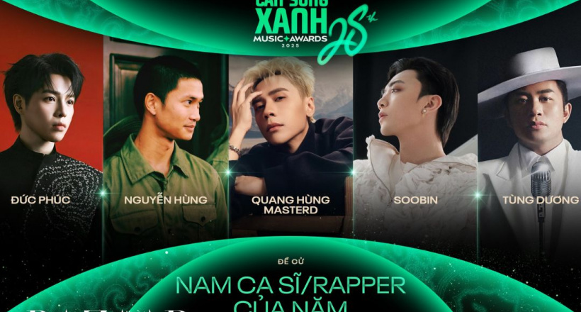 Làn Sóng Xanh 2025 công bố đề cử: Cuộc đua kịch tính của những giá trị di sản