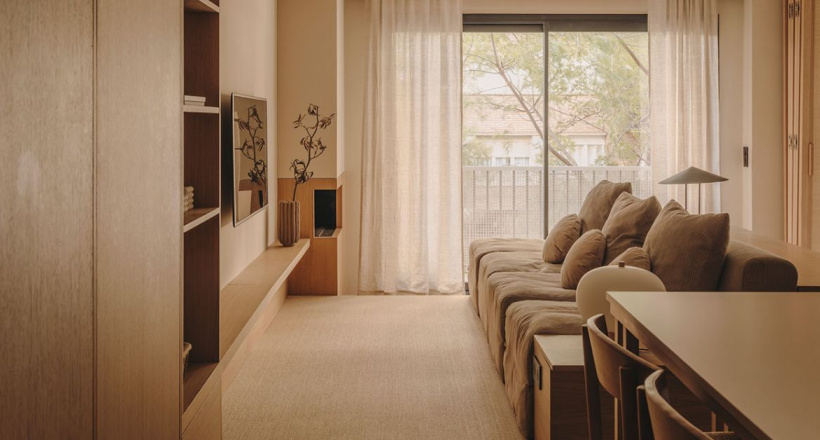 Căn hộ Barcelona: Sự tĩnh lặng của tinh thần Kanso