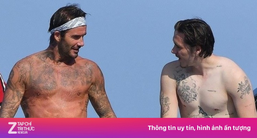 David Beckham 'chơi khăm' con trai?