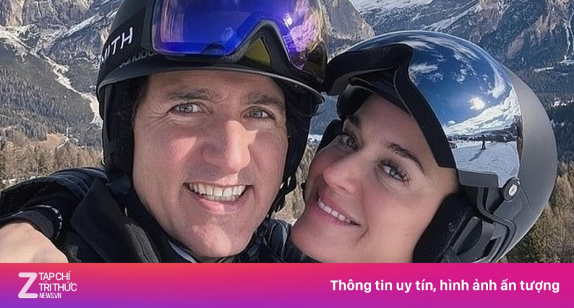 Cựu Thủ tướng Canada ở bên Katy Perry trong biệt thự mới