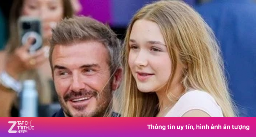 Con gái 14 tuổi của Beckham gây chú ý