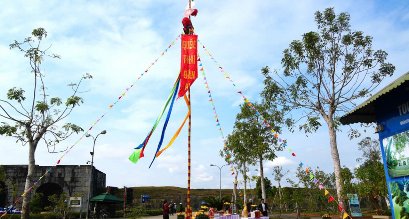 Thành Nhà Hồ: Lễ thượng nêu chào xuân Bính Ngọ 2026