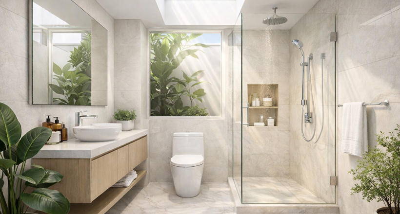 4 sai lầm khi chọn vị trí đặt nhà vệ sinh trong nhà ống và cách xử lý đúng