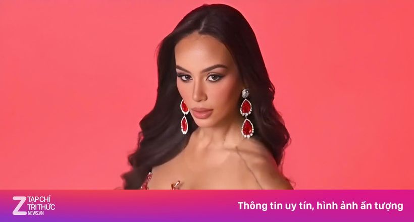 Hoa hậu Liên lục địa 2024 mặc váy của NTK Việt