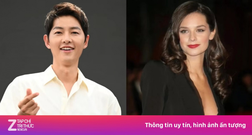 Song Joong Ki lộ diện bên vợ Tây