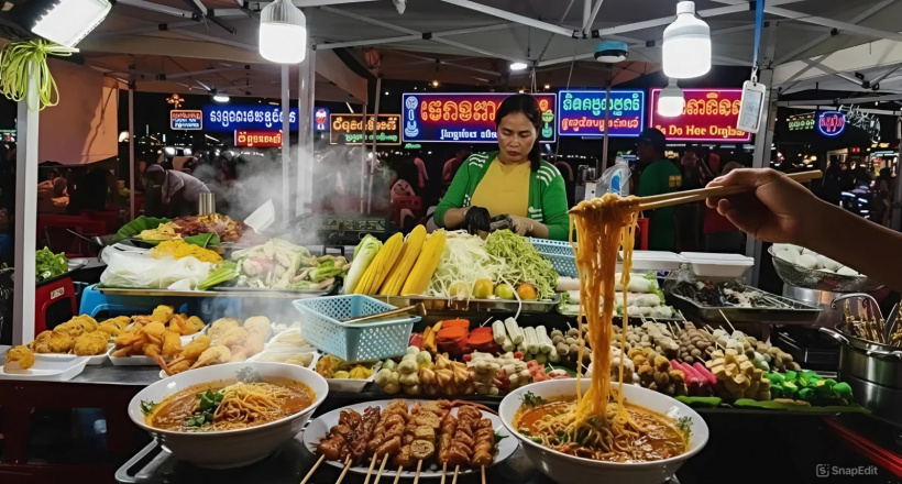 Ẩm thực Campuchia – đừng bỏ lỡ 15 món ăn đường phố hấp dẫn