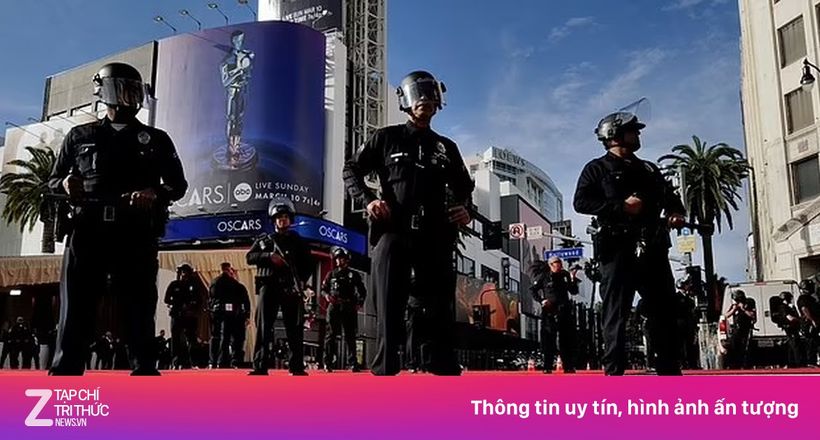 1.000 cảnh sát bảo vệ lễ trao giải Oscar vì sợ Iran đáp trả