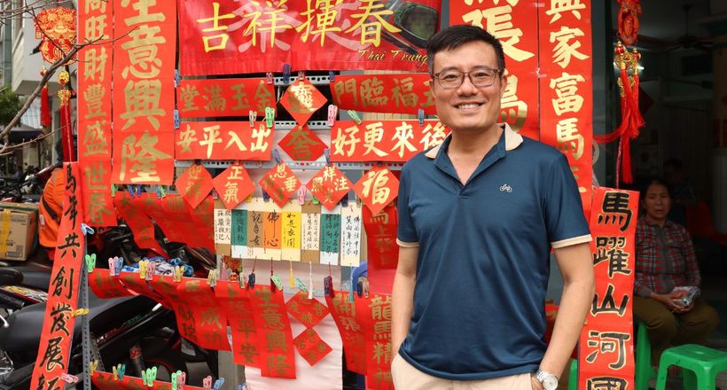 Thư pháp gia Thái Trung – Người giữ lửa văn hóa qua nét mực