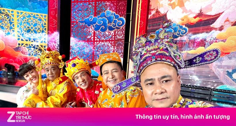 Nghệ sĩ tập luyện Táo Quân