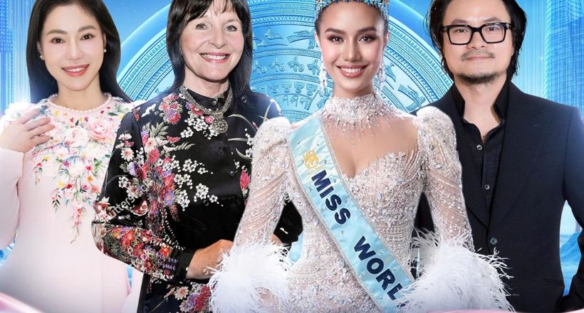 Miss World 2025 Opal Suchata đến Việt Nam xem Ý Nhi Final Walk