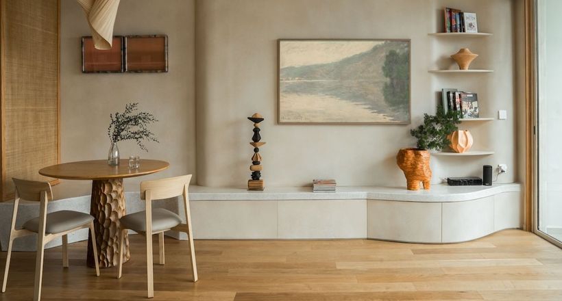 Căn hộ lấy cảm hứng từ Reiki: Sự im lặng cần thiết