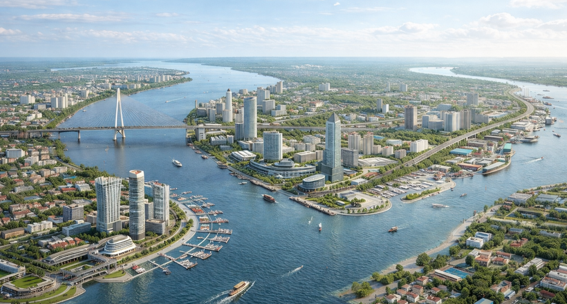 Tái cấu trúc không gian phát triển Cần Thơ: Hướng tới đô thị sông – biển hiện đại và trung tâm động lực của Đồng bằng sông Cửu Long