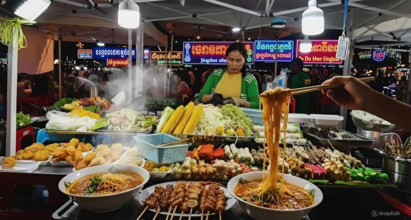 Ẩm thực Campuchia – đừng bỏ lỡ 15 món ăn đường phố hấp dẫn