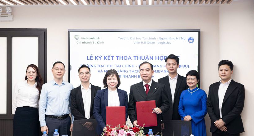 Kết nối FBU – Vietcombank Ba Đình: Thúc đẩy hệ sinh thái đào tạo gắn với thực tiễn ngành tài chính