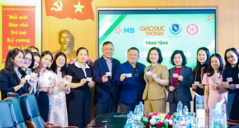 MB và Thể Công - Viettel mang bóng đá đỉnh cao đến gần học sinh