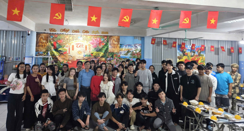 Ấm áp Tết Bính Ngọ cho sinh viên quốc tế tại Trường Cao đẳng Thái Nguyên