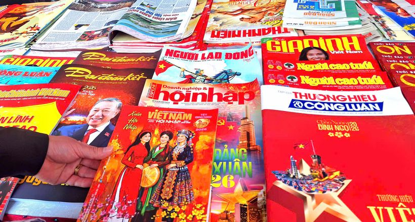 Khai mạc Hội Báo Xuân 2026: Thanh Hóa rực rỡ sắc xuân báo chí