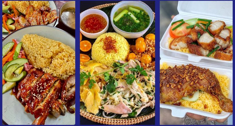 Độc đáo cơm gà ba miền: hương vị hấp dẫn riêng biệt