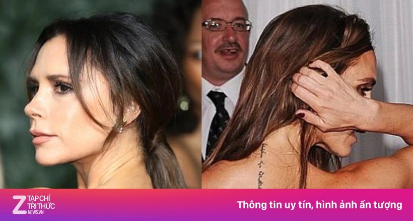 Victoria Beckham xóa toàn bộ hình xăm