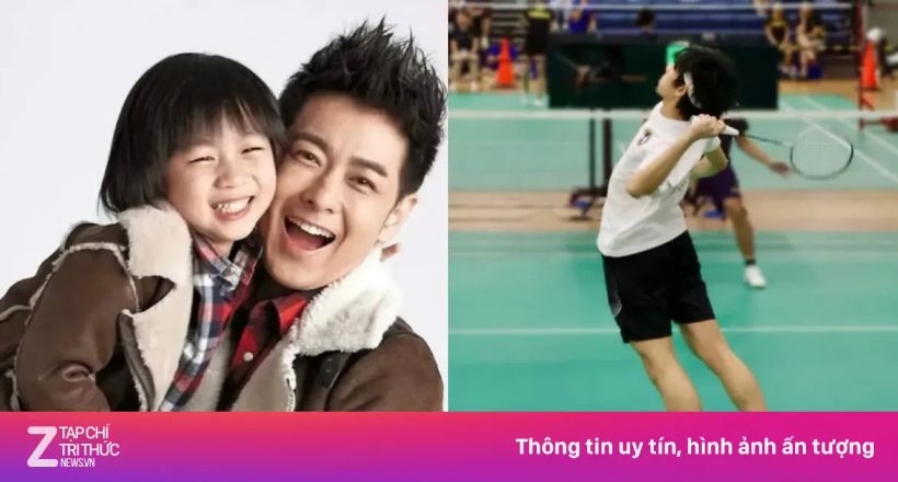 Con trai Lâm Chí Dĩnh cao 1,8 m