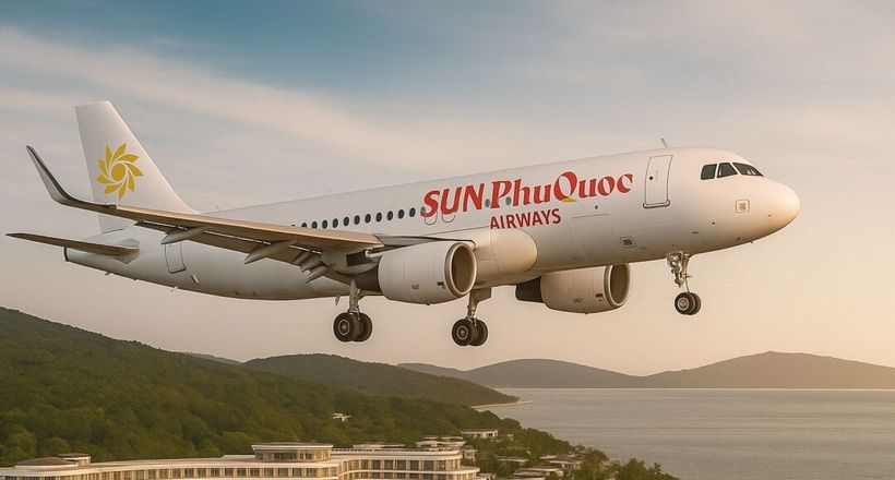 Sun Phuquoc Airways ưu đãi 4/4: bay thả ga với ưu đãi 15%