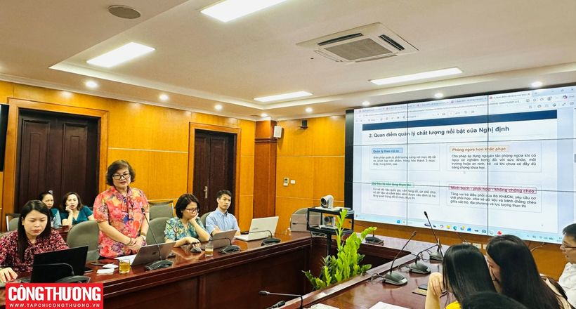 Bộ Công Thương tổ chức tập huấn về quản lý chất lượng sản phẩm hàng hóa