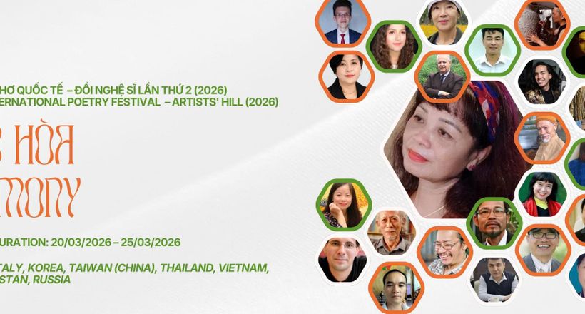 Liên hoan thơ Quốc tế lần 2 - Đồi Nghệ Sĩ: Giao điểm kết nối thế giới
