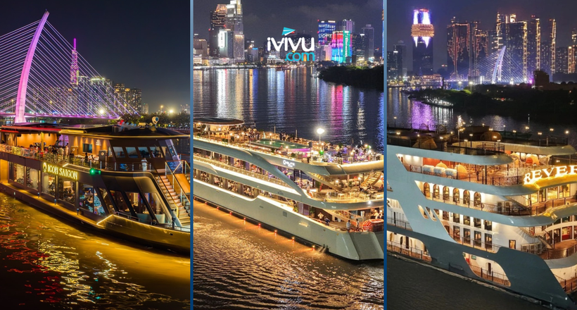 Top 3 du thuyền Sài Gòn giá tốt dịp lễ 30/4