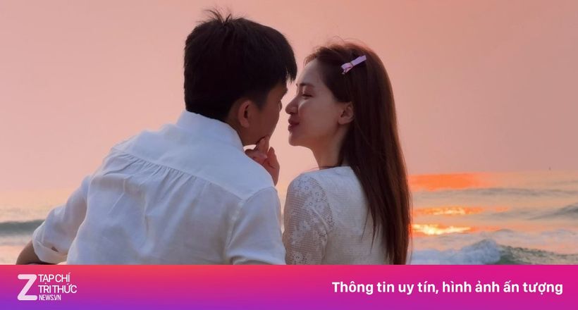 Khoảnh khắc ngọt ngào của Hòa Minzy và bạn trai quân nhân