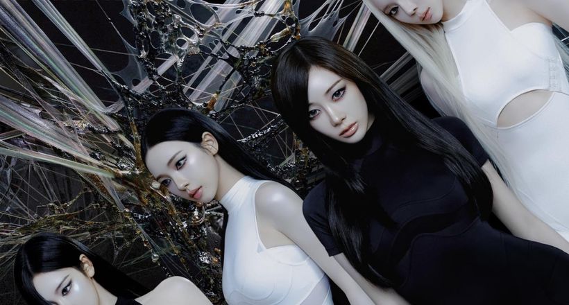 FENG tiếp tay cho visual AI của aespa trong album LEMONADE