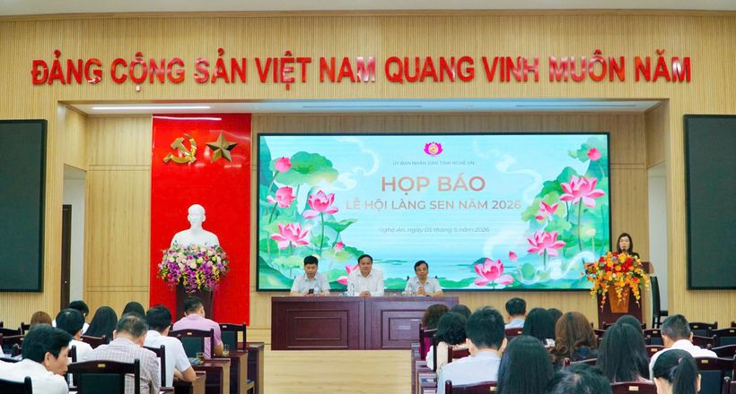 Nghệ An: Điểm nhấn Lễ hội Làng Sen năm 2026, kỷ niệm 136 năm Ngày sinh Chủ tịch Hồ Chí Minh