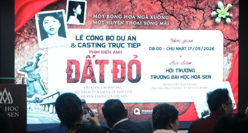 Đất Đỏ, phim tiểu sử về anh hùng Võ Thị Sáu, khởi động sau 7 năm ấp ủ