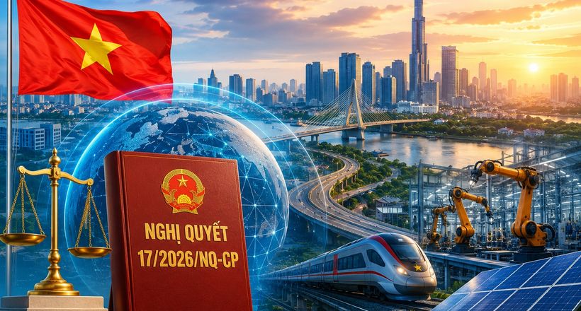 Nghị quyết 17/2026/NQ-CP: Đột phá thể chế, khơi thông nguồn lực phát triển quốc gia