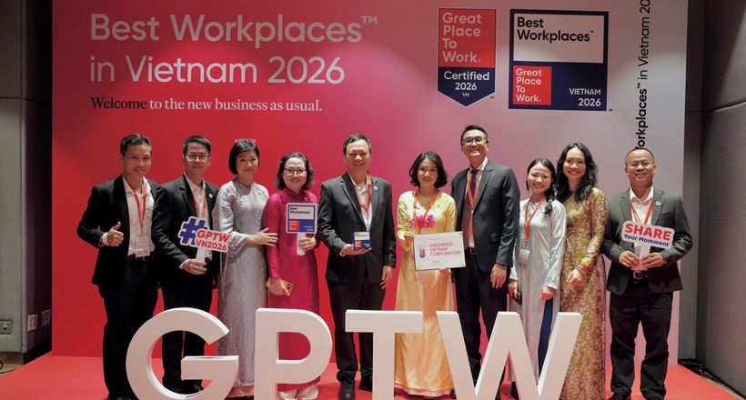 Greenfeed vào Top nơi làm việc tốt nhất Việt Nam 2026, kiến tạo tổ chức bền vững từ con người