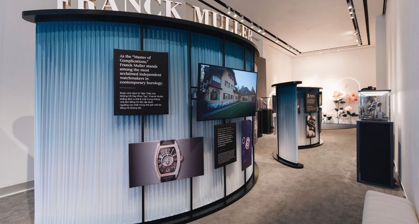 Cùng Franck Muller dạo bước vào vũ trụ đồng hồ Vanguard Rose Skeleton và các cỗ máy mới nhất của WPHH 2026 tại sự kiện tại Thành phố Hồ Chí Minh
