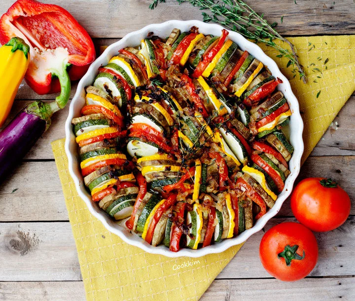 Cách nấu Ratatouille kiểu Pháp - Hai cách làm đơn giản - CookKim