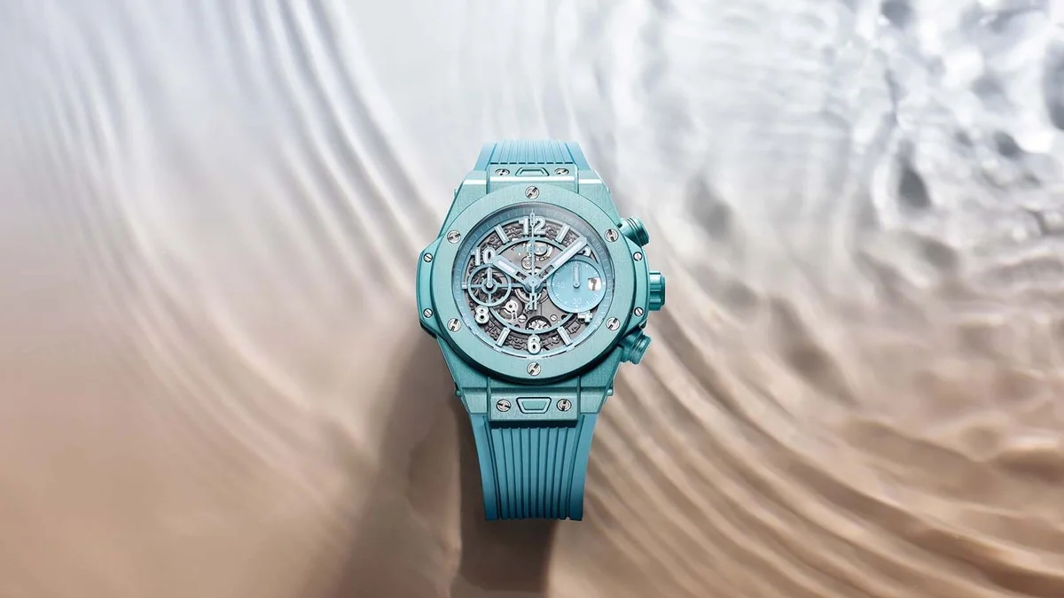 Hublot gợi nhớ kỳ nghỉ hè xanh mát với mẫu đồng hồ Big Bang Unico Summer