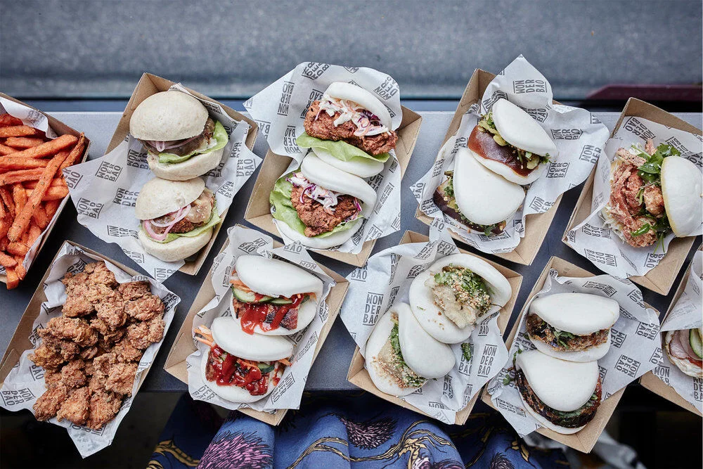 bánh bao cắt - gua bao